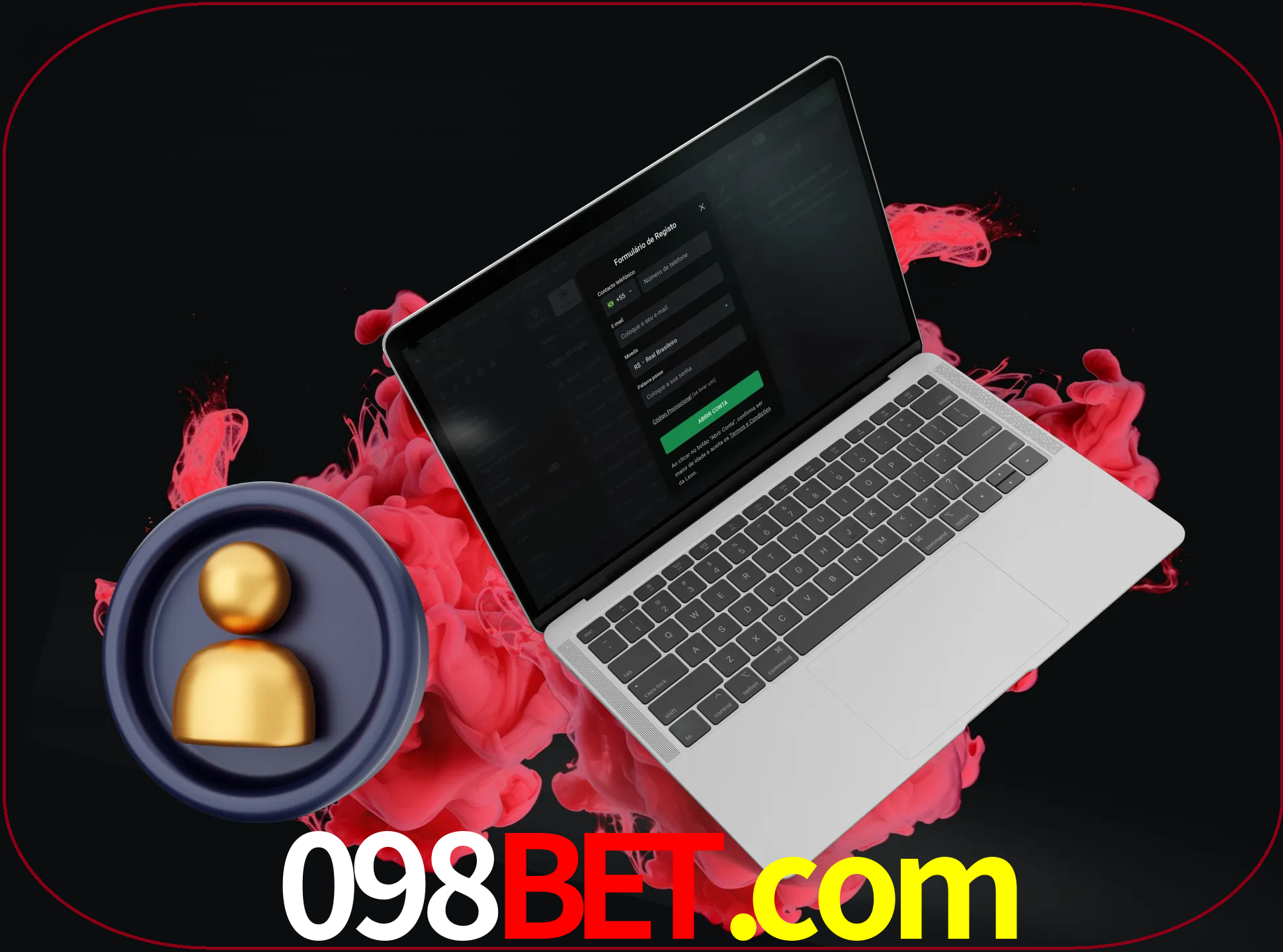 No cabeçalho do site 098bet, clique no botão que o levará a um formulário especial onde terá de introduzir as suas informações actuais.